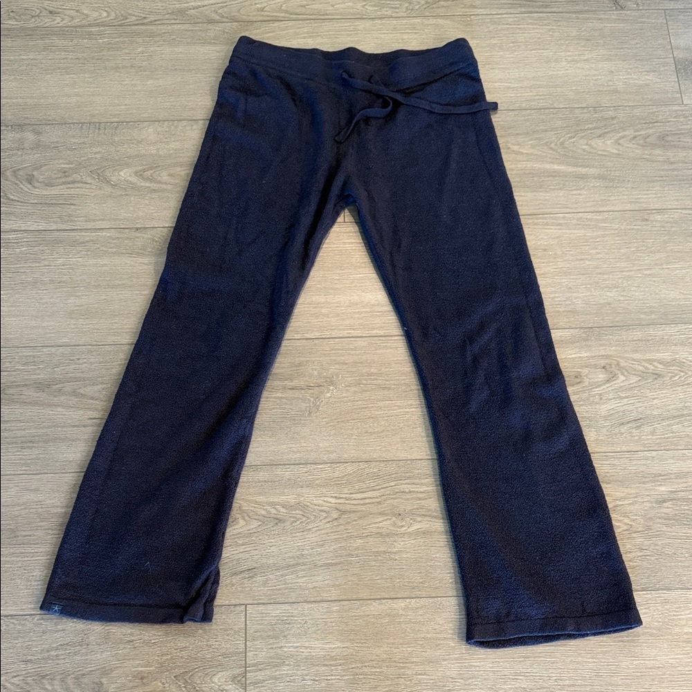 Barefoot Dreams Navy Pull-On Boot Cut Cozy Pants